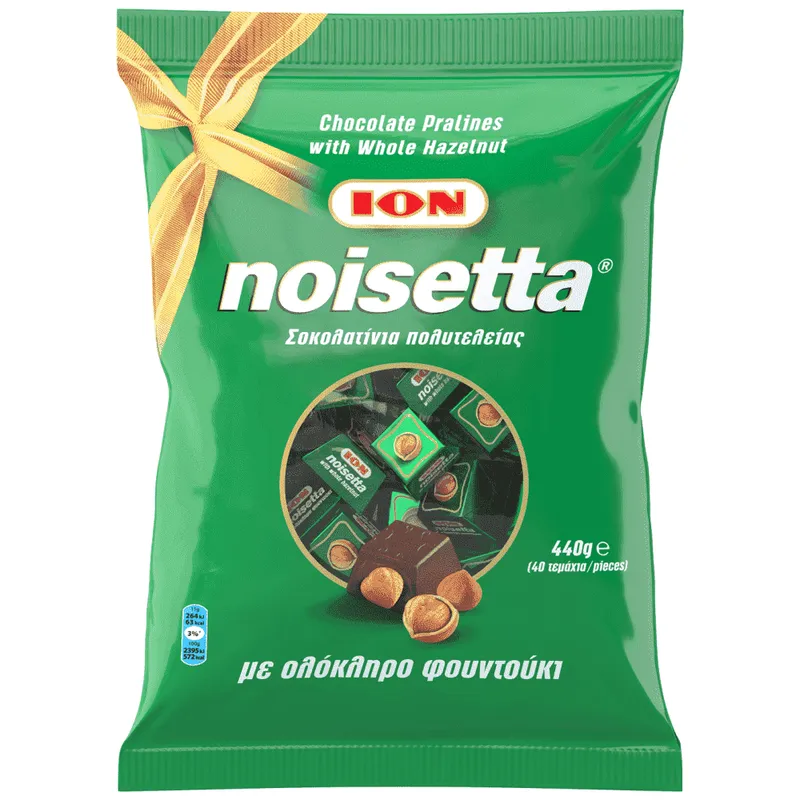 ΙΟΝ Noisetta Σοκολατίνια Φάκελος 440gr