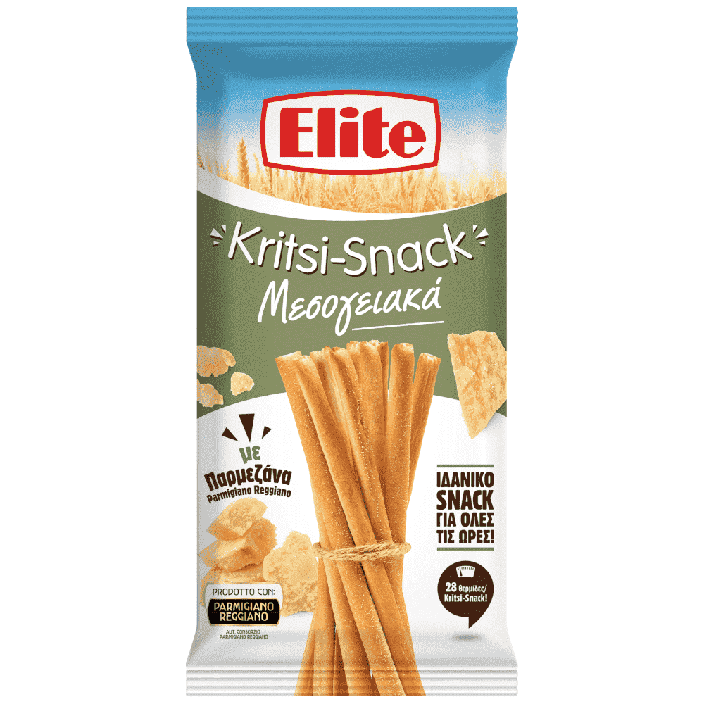 Elite Κριτσίινια Snack Παρμεζάνα 110gr
