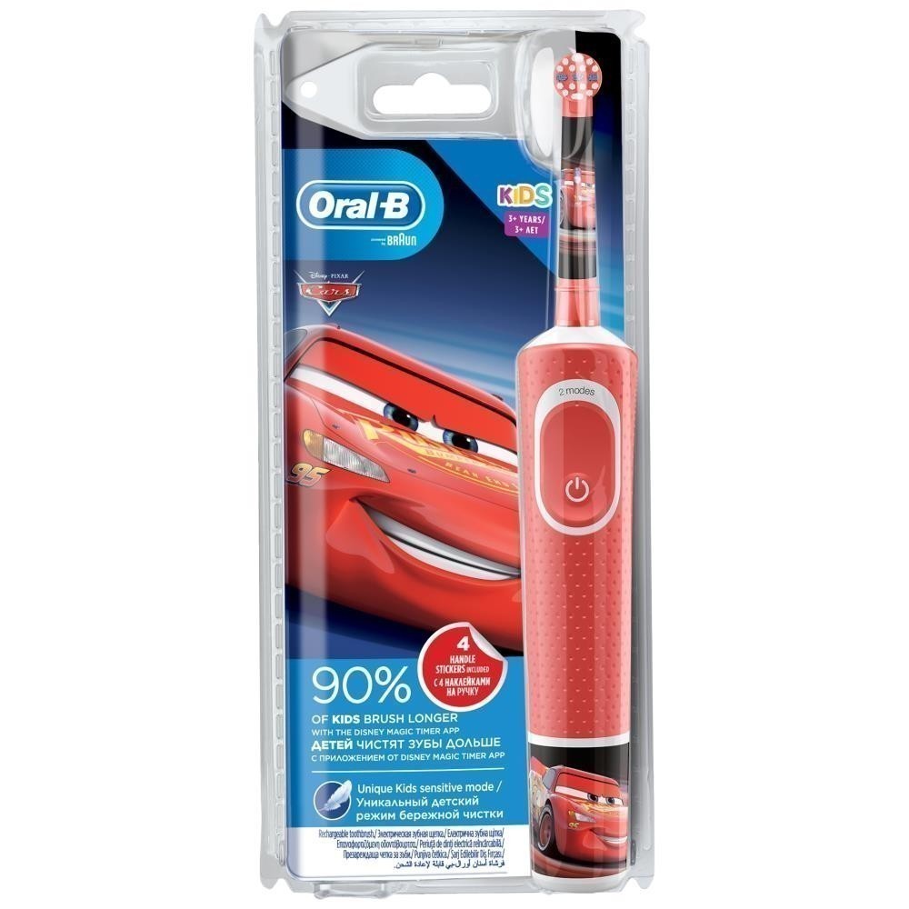 Oral-B Vitality Kids Cars Ηλεκτρική Οδοντόβουρτσα Για Παιδιά