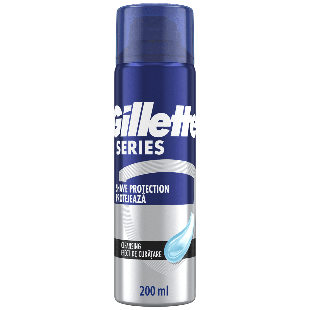 Gillette Series Gel Ξυρίσματος Cleansing Charcoal 200ml