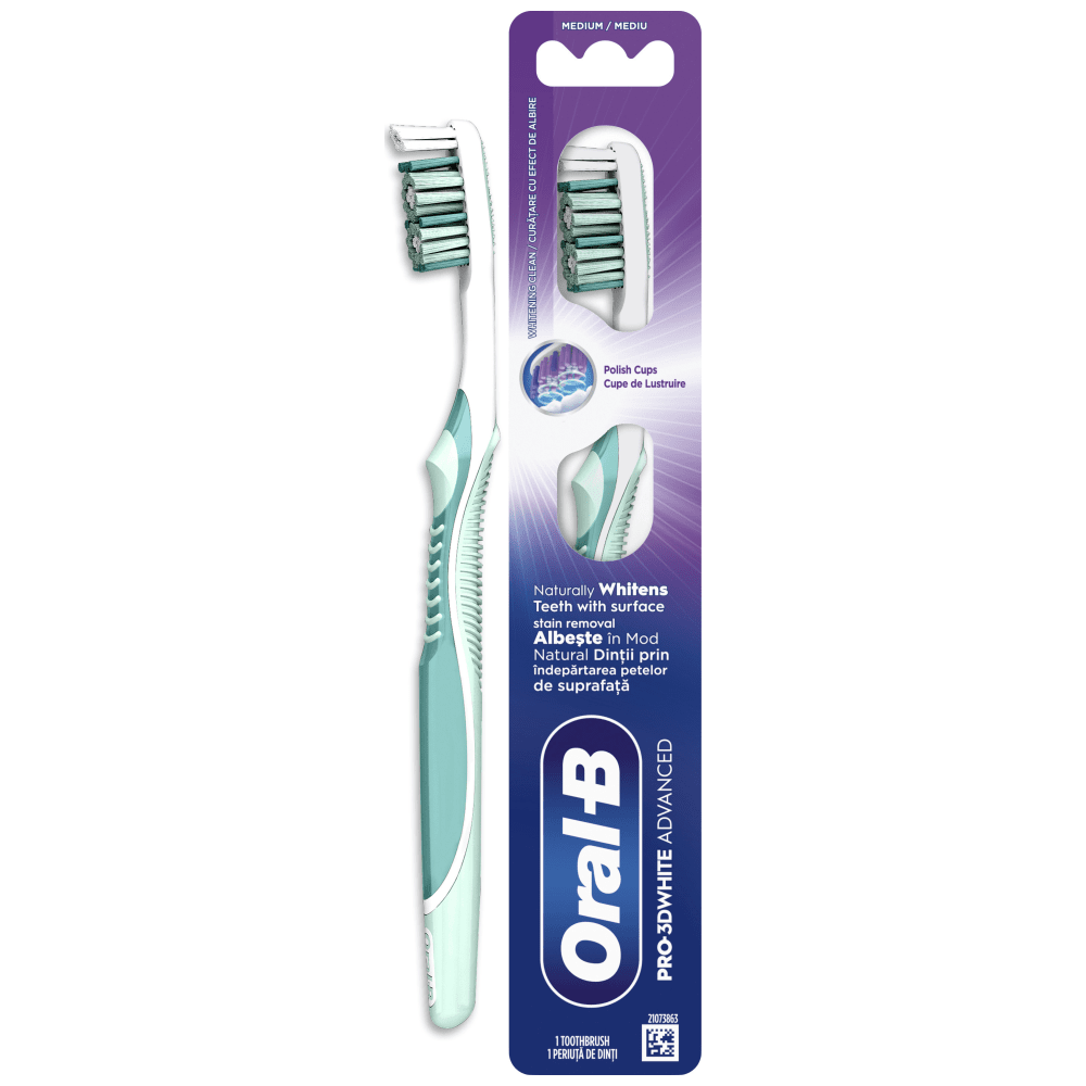 Oral B Pro White Οδοντόβουρτσα Αdvanced