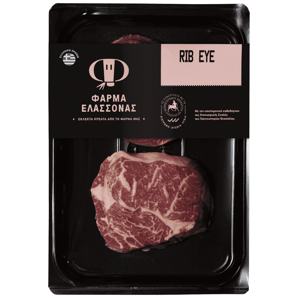 Φάρμα Ελασσόνας Rib Eye Βοείου Νωπό 400gr