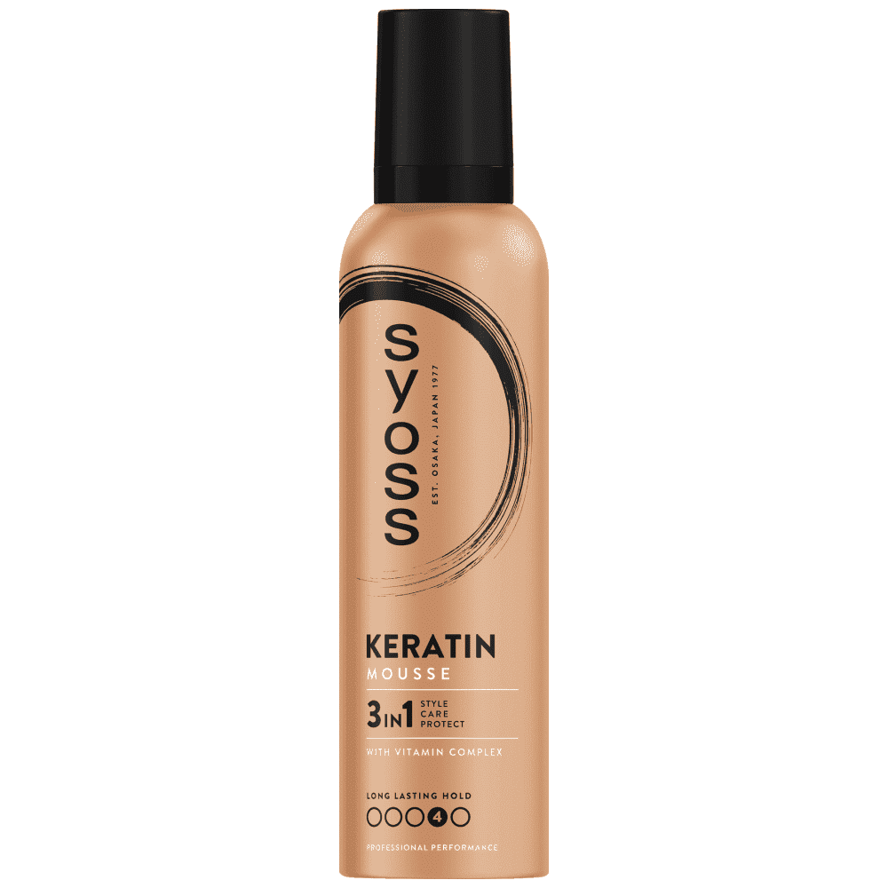 Syoss Keratin Αφρός Μαλλιών 250ml