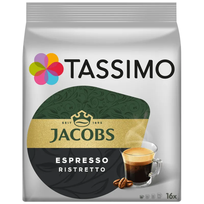TASSIMO Κάψουλες JACOBS Espresso Ristretto 16τεμ