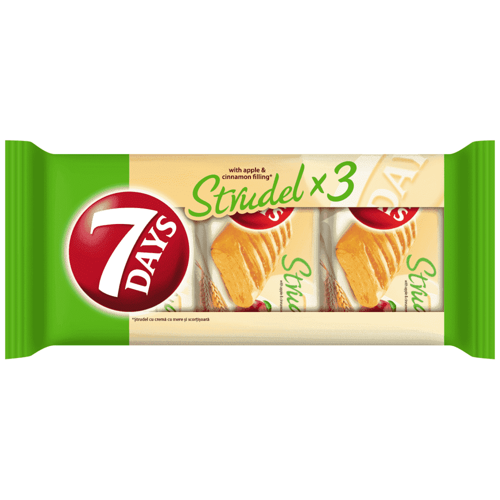 7 Days Strudel Μήλο Κανέλα 80 3τεμ