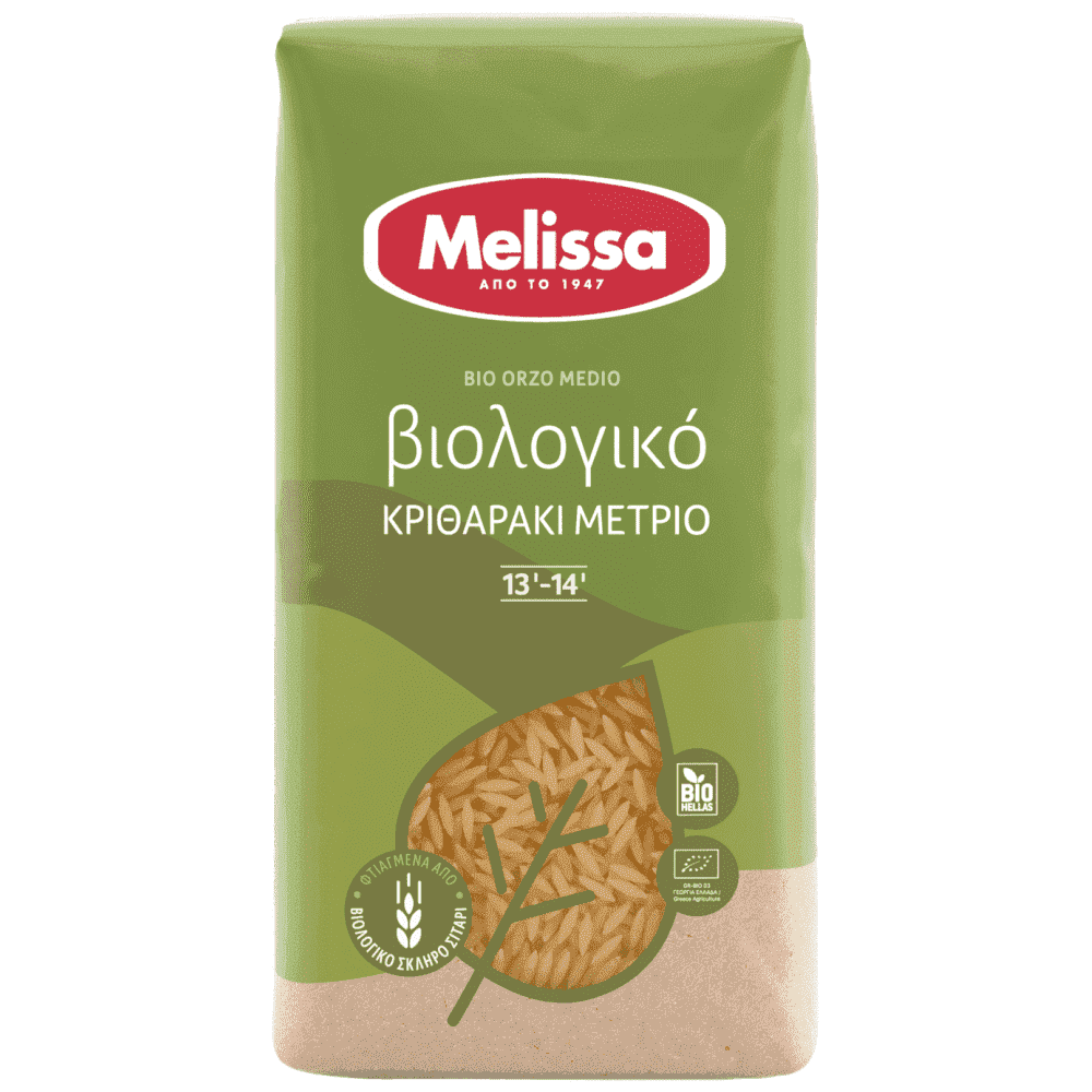 Melissa Κριθαράκι Μέτριο Βιολογικό 500gr