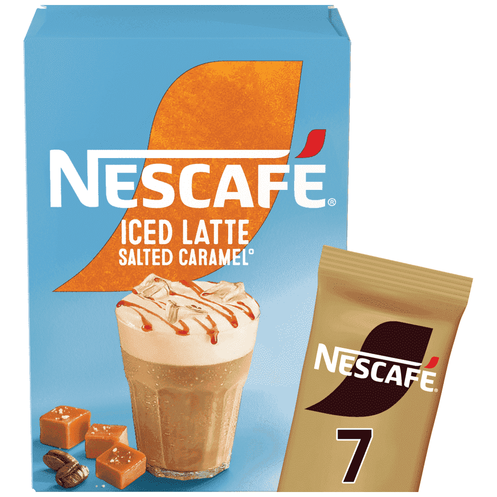 Nescafe Gold Iced Latte Caramel 101gr 7 Φάκελοι