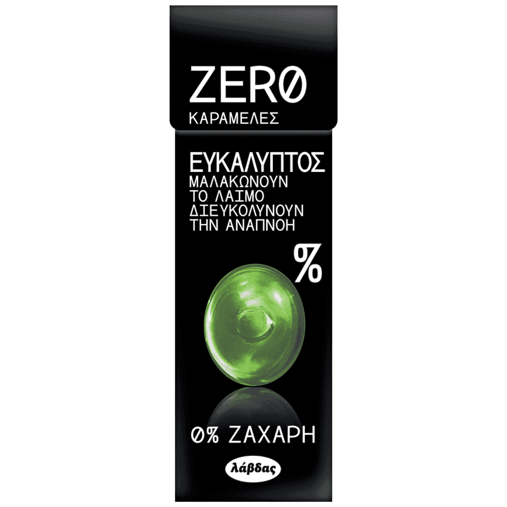 Zero Καραμέλες Ευκάλυπτος 32gr