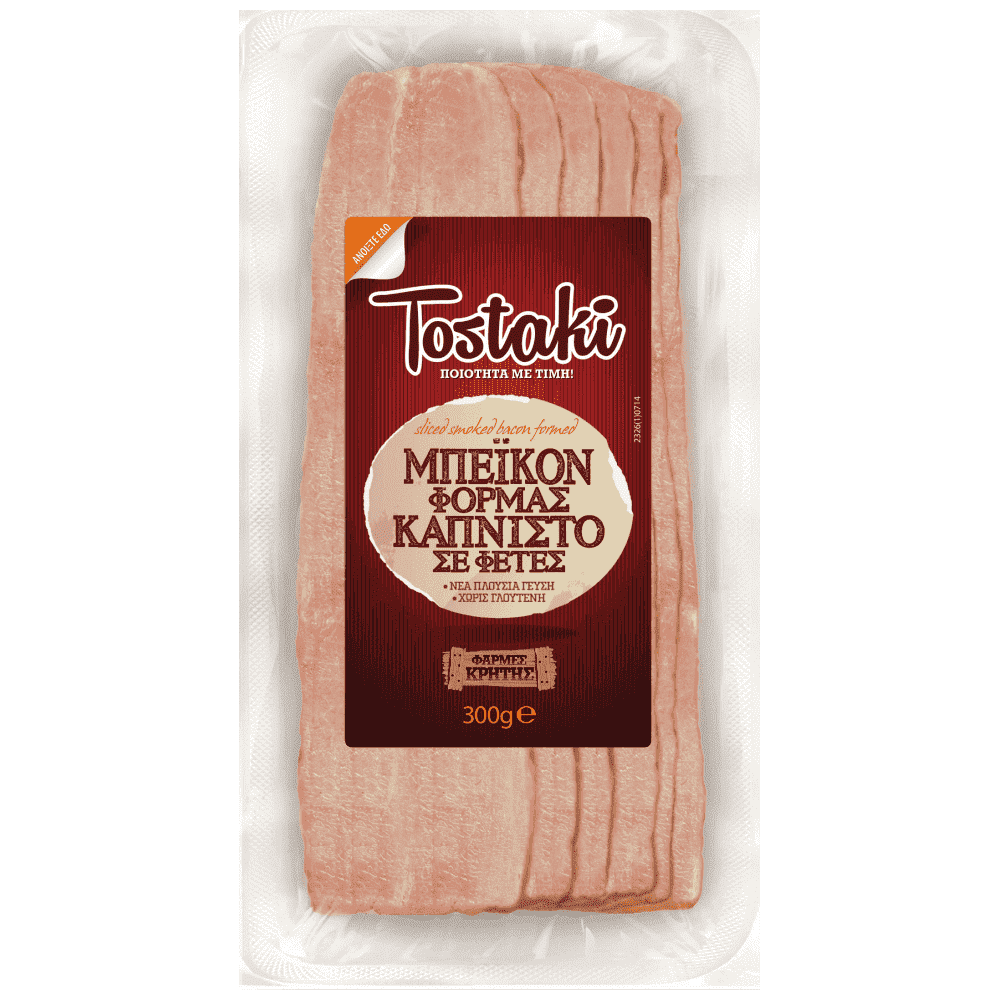 Tostski Μπέϊκον Καπνιστό Φέτες 300gr