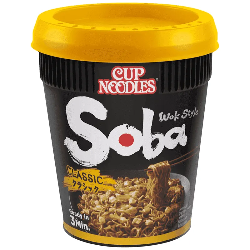 Nissin Soba Noodles Cup Classic 90gr