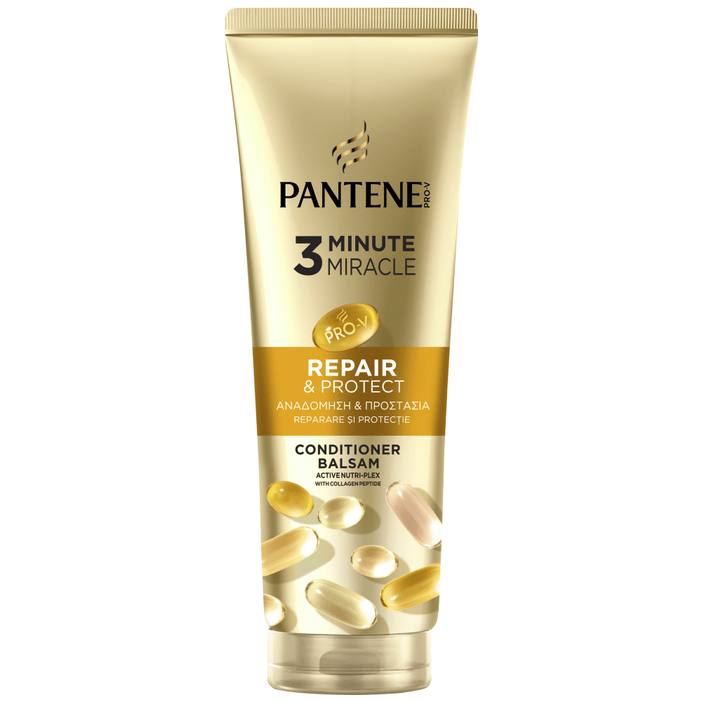 Pantene 3 Minute Miracle Conditioner Αναδόμησης 220ml