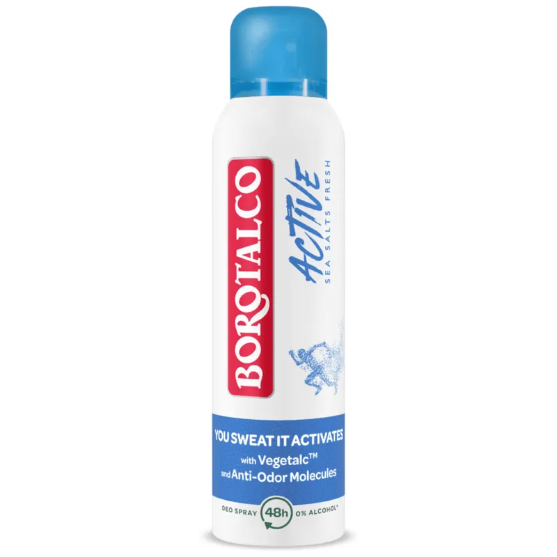Borotalco Active Sea Salts Fresh Αποσμητικό Spray 150ml
