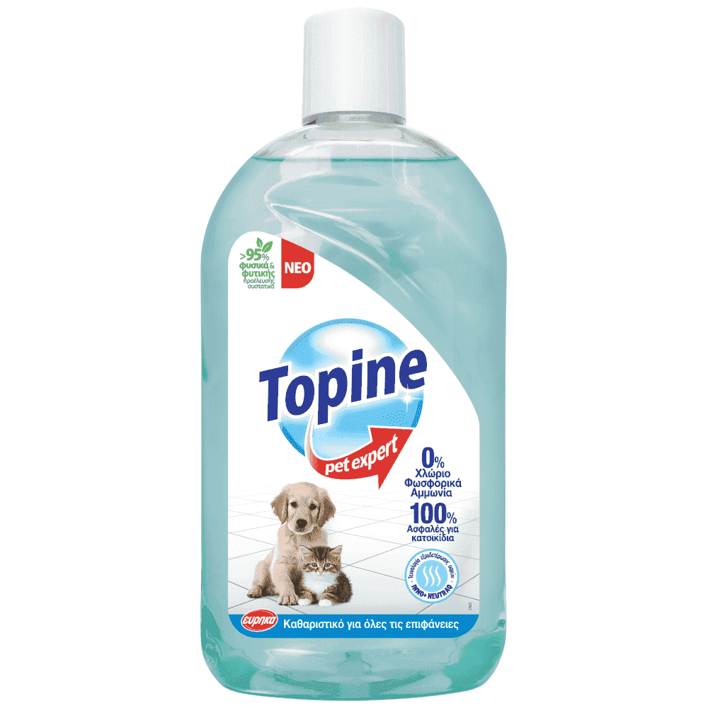 Topine Pet Expert Υγρό Καθαριστικό Για Όλες Τις Χρήσεις 1lt