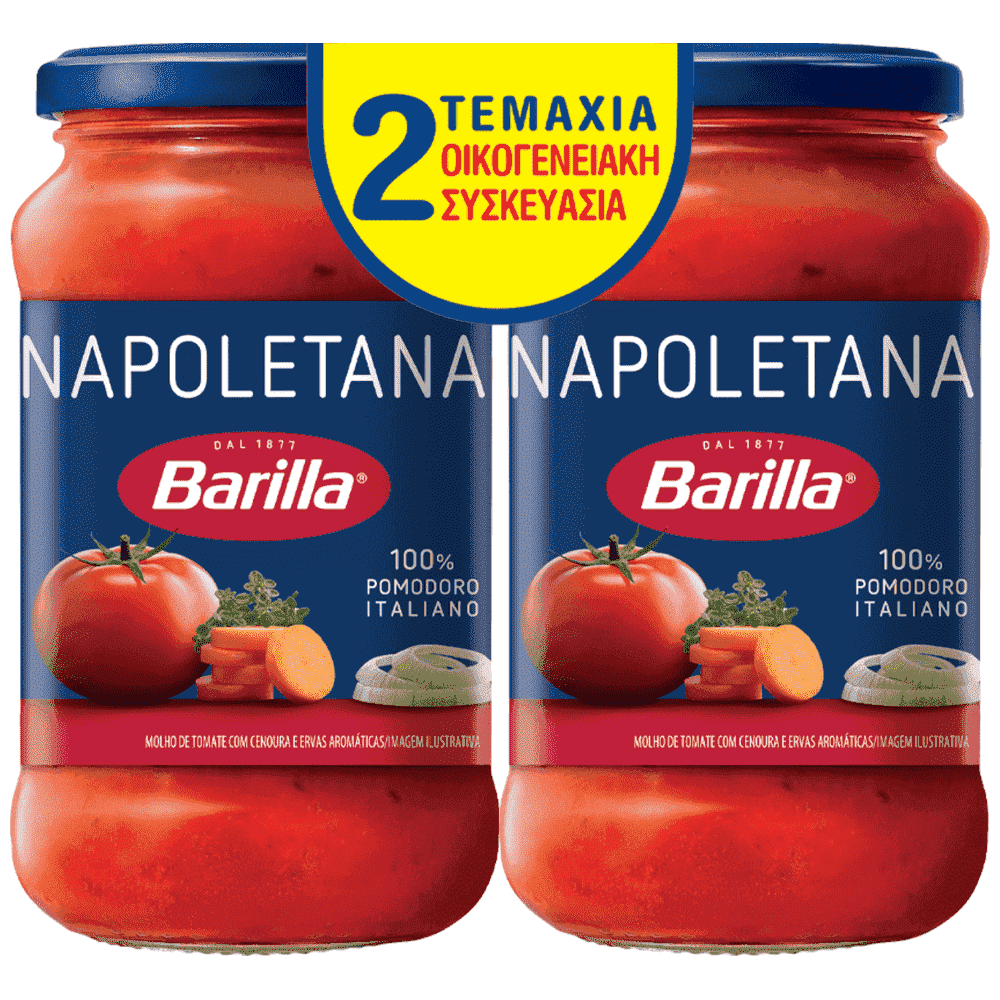 Barilla Σάλτσα Ναπολιτάνα 2x400gr