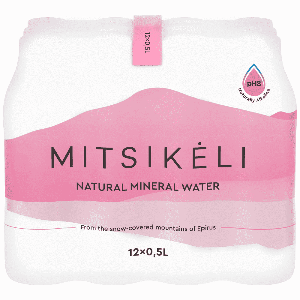 Mitsikeli Φυσικό Μεταλλικό Νερό 12x500ml