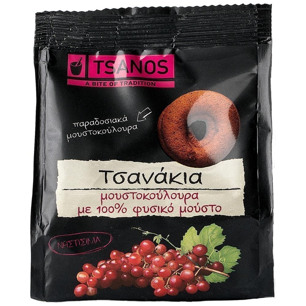 Tsanos Τσανάκια Snacks Μούστου 70gr