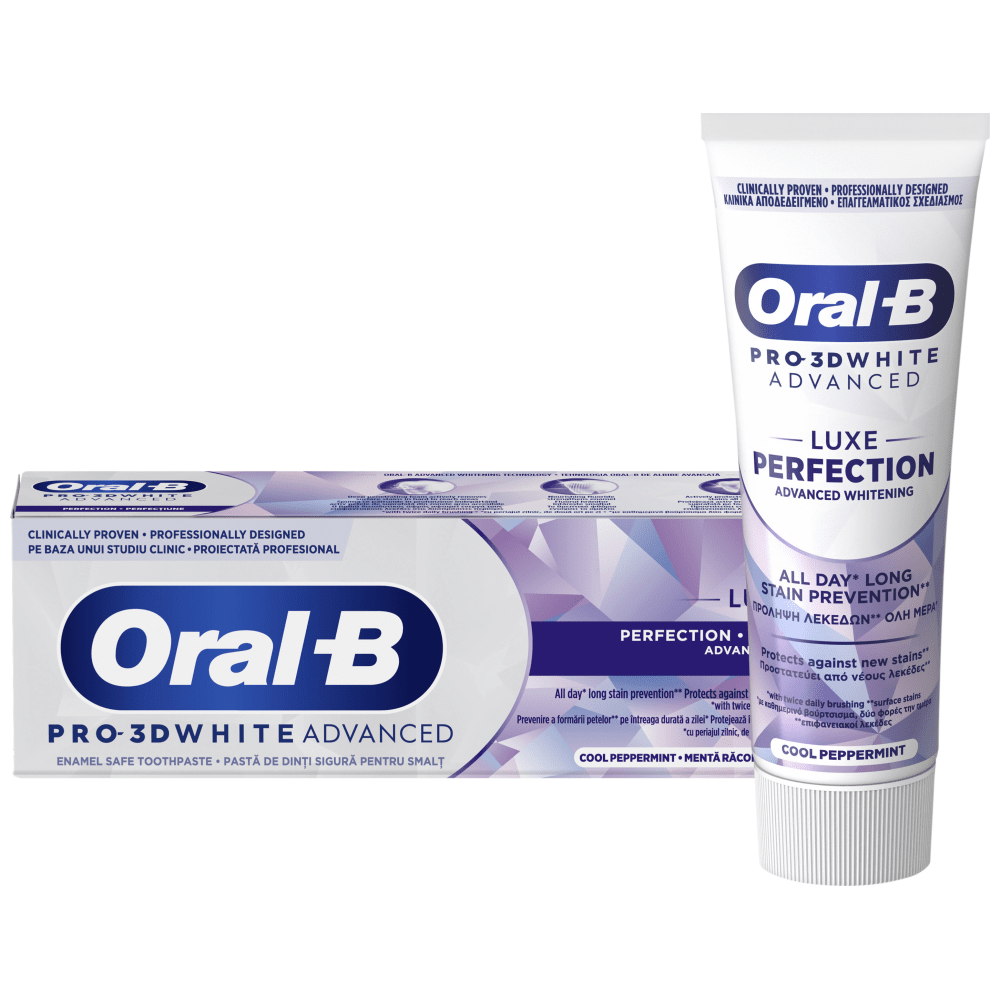 Oral b 3d White Advanced Οδοντόκρεμα 75ml
