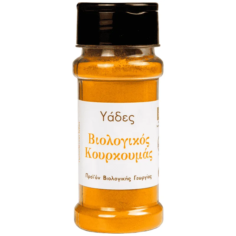 Υάδες Κουρκουμάς Bio Σε Βάζο 55gr