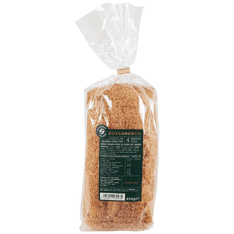 Σόβολος Ψωμί Σουσαμένιο 450gr
