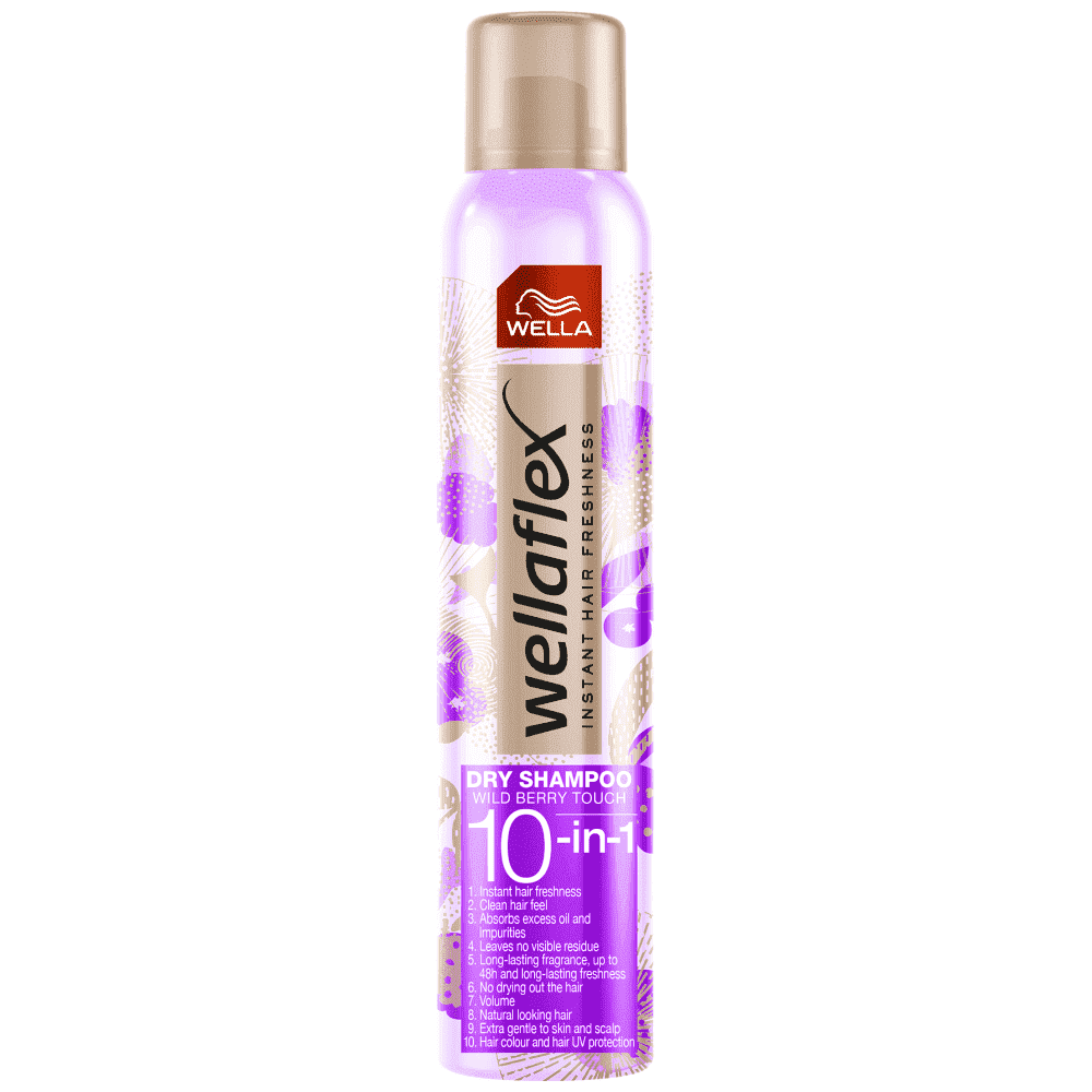 Wellaflex Dry Shampoo Wild Berry Touch 180ml