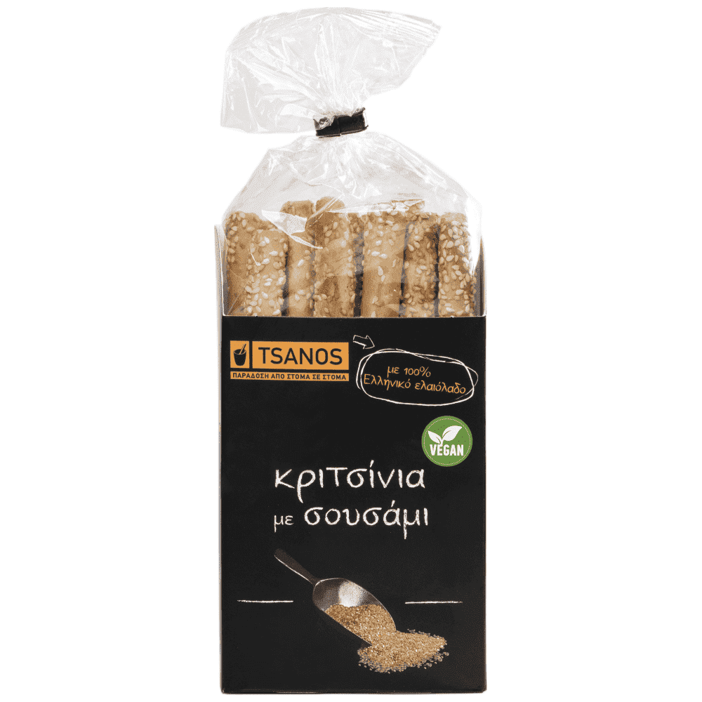 Tsanos Κριτσίνια Σουσάμι 120gr
