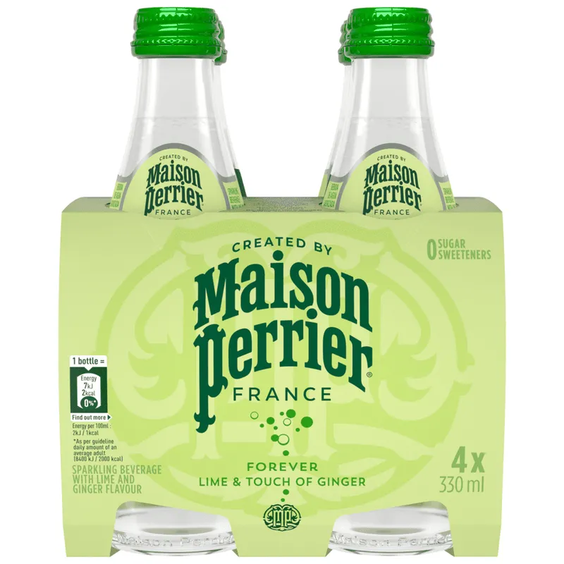 Maison Perrier Ginger Lime 4x330ml