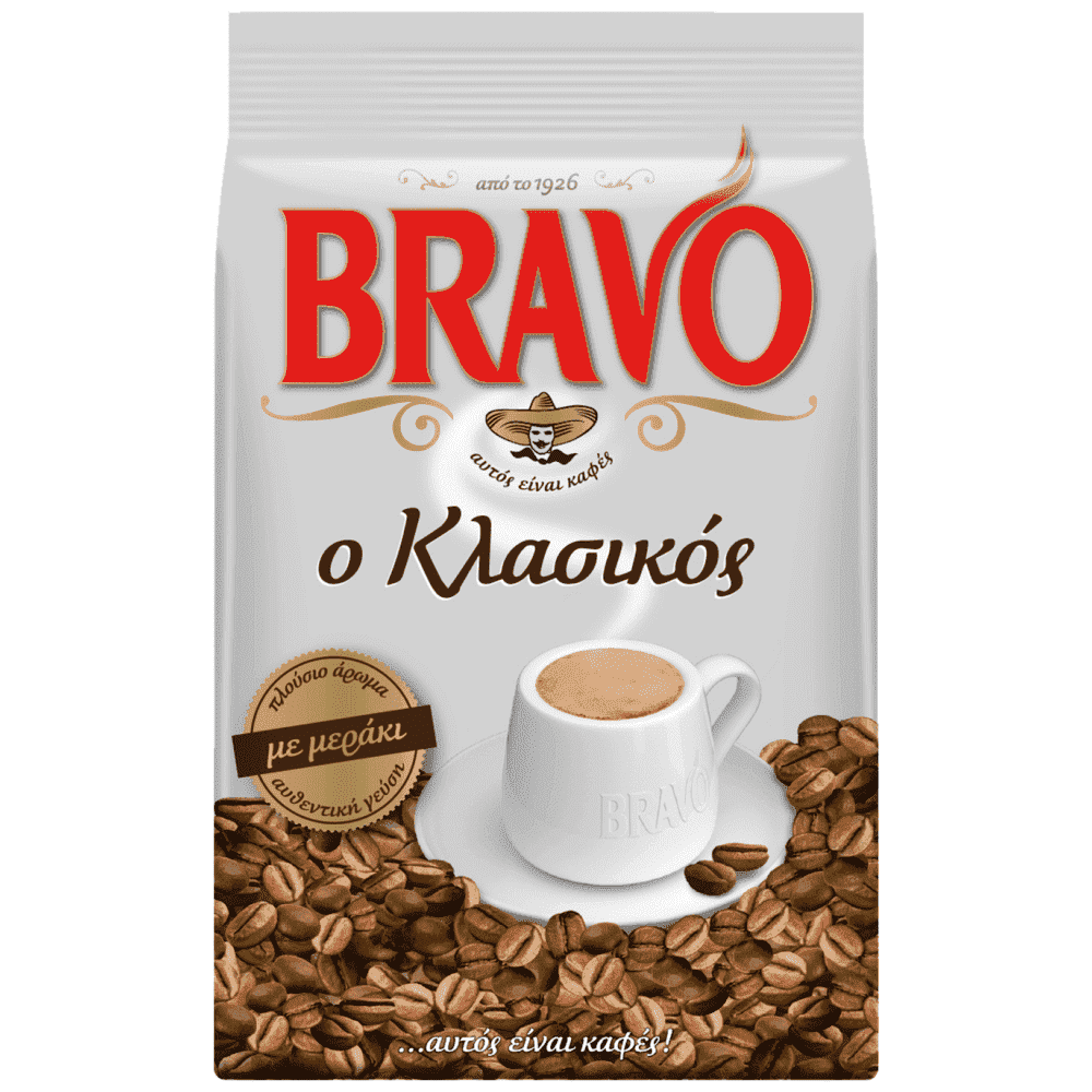 Bravo Ελληνικός Καφές Κλασικός 95gr