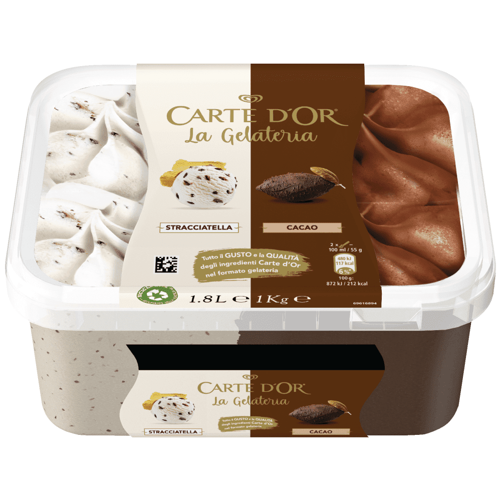Carte D'or Stracciatella Cacao 1kg 1,8lt