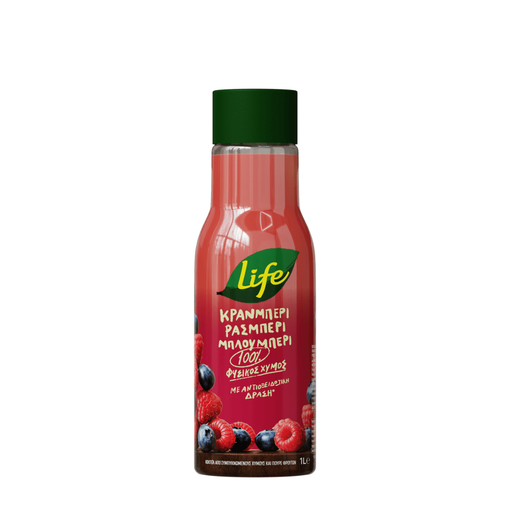 Life Superfruits Cranberry - Raspberry - Blueberry 1lt