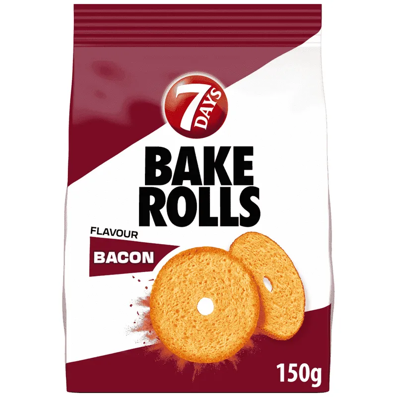 7 Days Bake Rolls Bacon 150gr