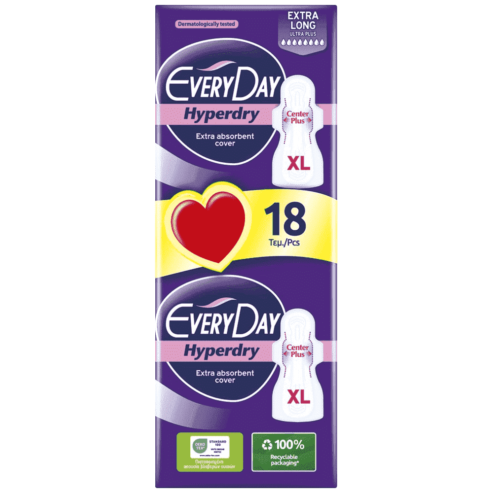 EveryDay Hyperdry Ultra Plus Extra Long 18τεμ