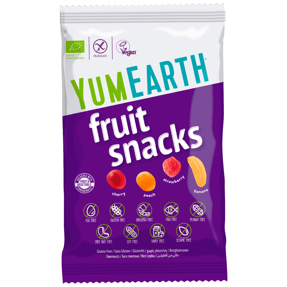 Yum Earth Snack Φρούτων Βιολογικά 50gr