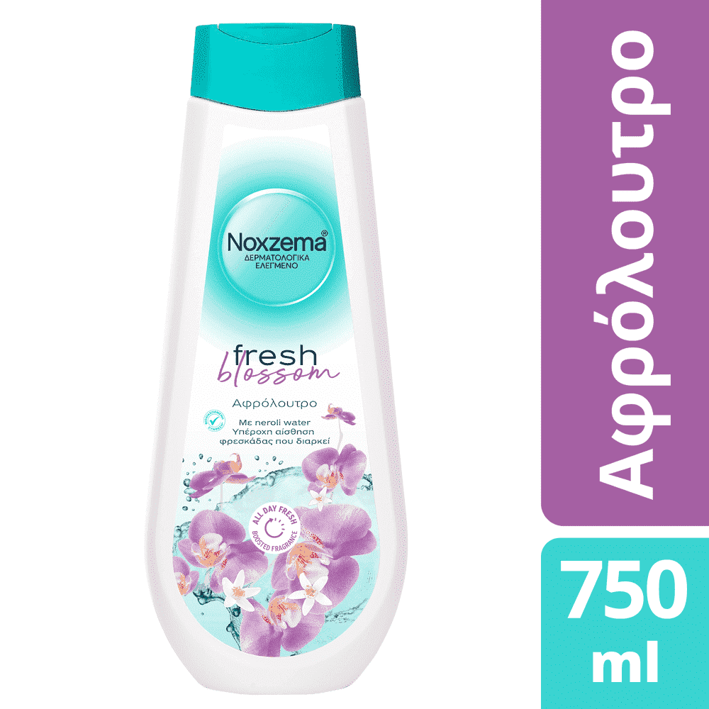 Noxzema Αφρόλουτρο Fresh Blossom 750ml