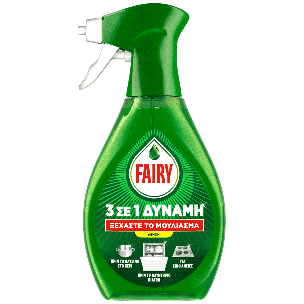 Fairy Power Υγρό Πιάτων Σπρευ Λεμόνι 500ml