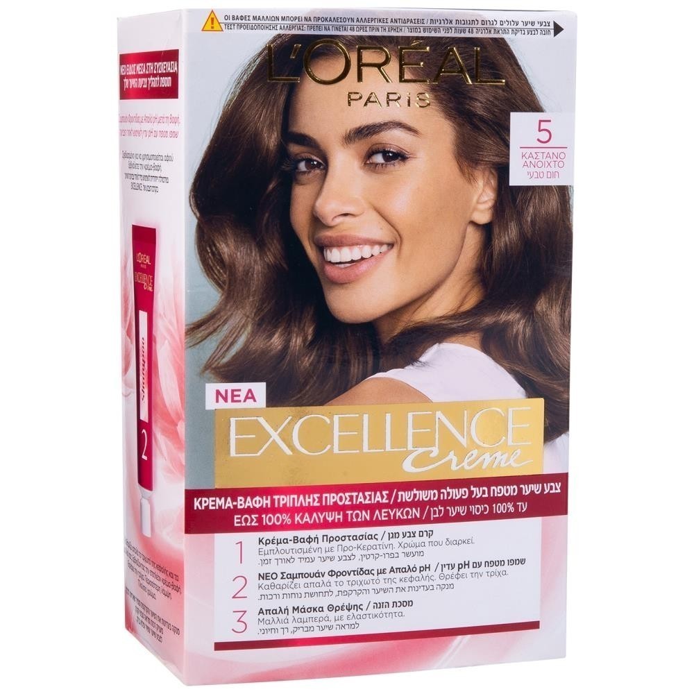 L'OREAL Excellence Cream No 5 Καστανό Ανοιχτό 48ml