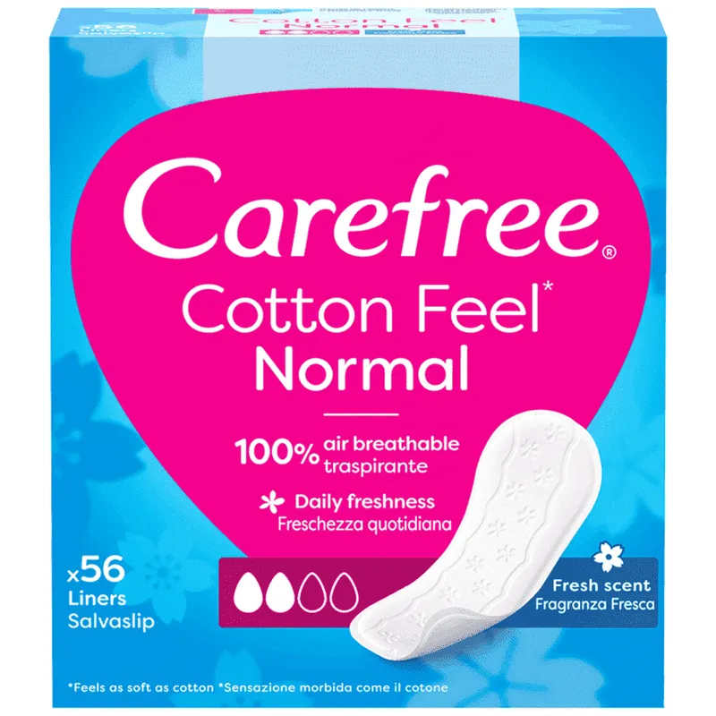 Carefree Normal Fresh Σερβιετάκια 56τεμ