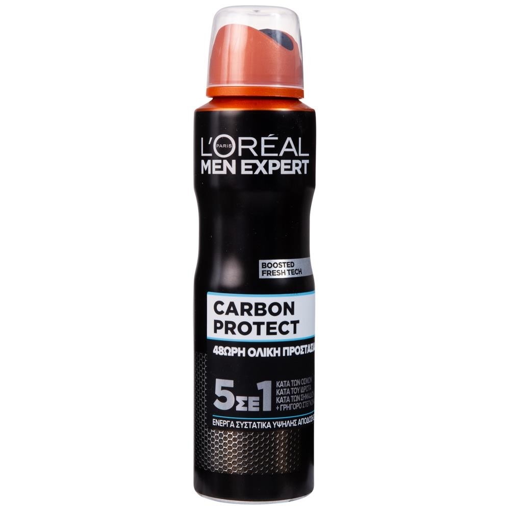 L'OREAL Men Expert Carbon Protect Αποσμητικό Spray 150ml