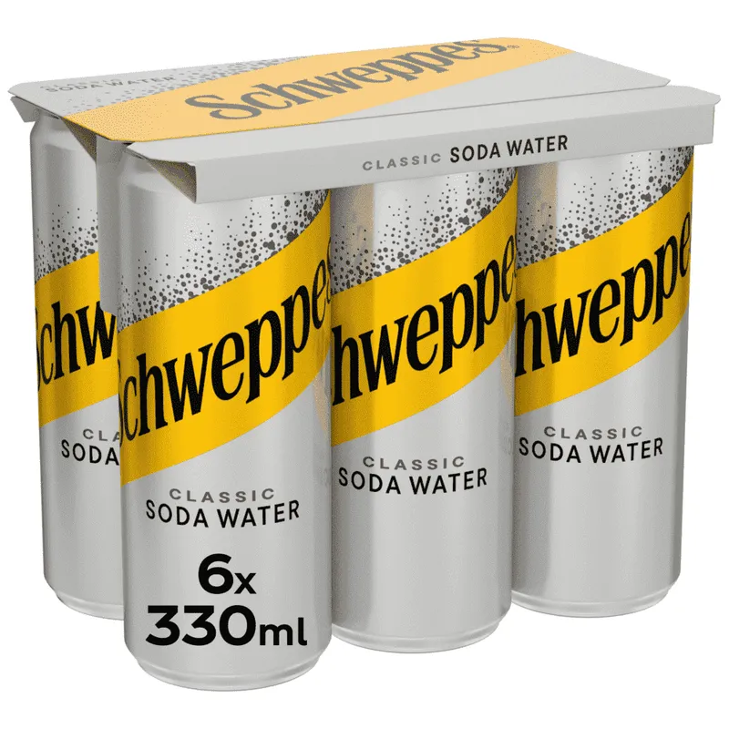 Schweppes Club Soda 6x330ml
