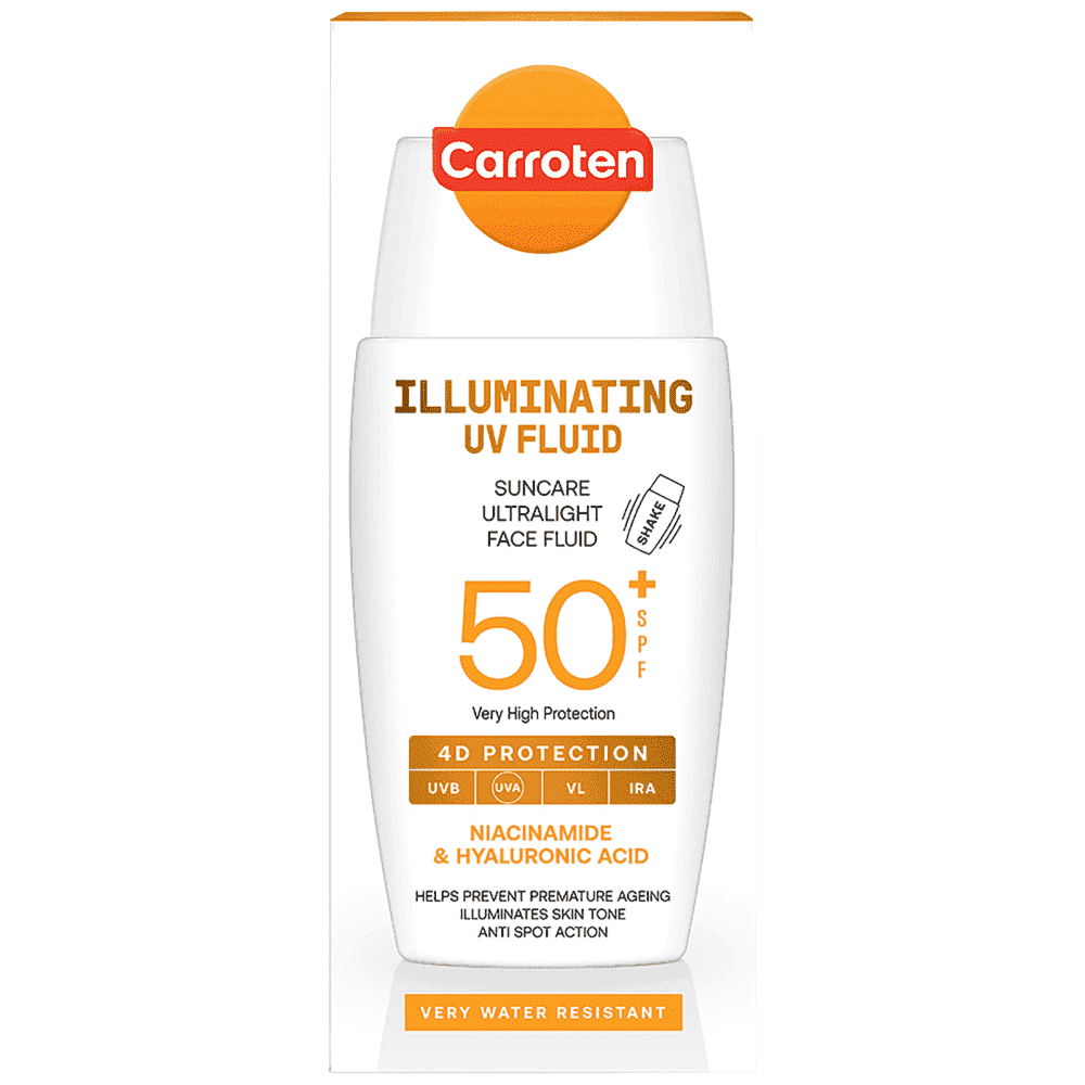 Carroten Sun Face Flu Light Spf 50+ 40ml