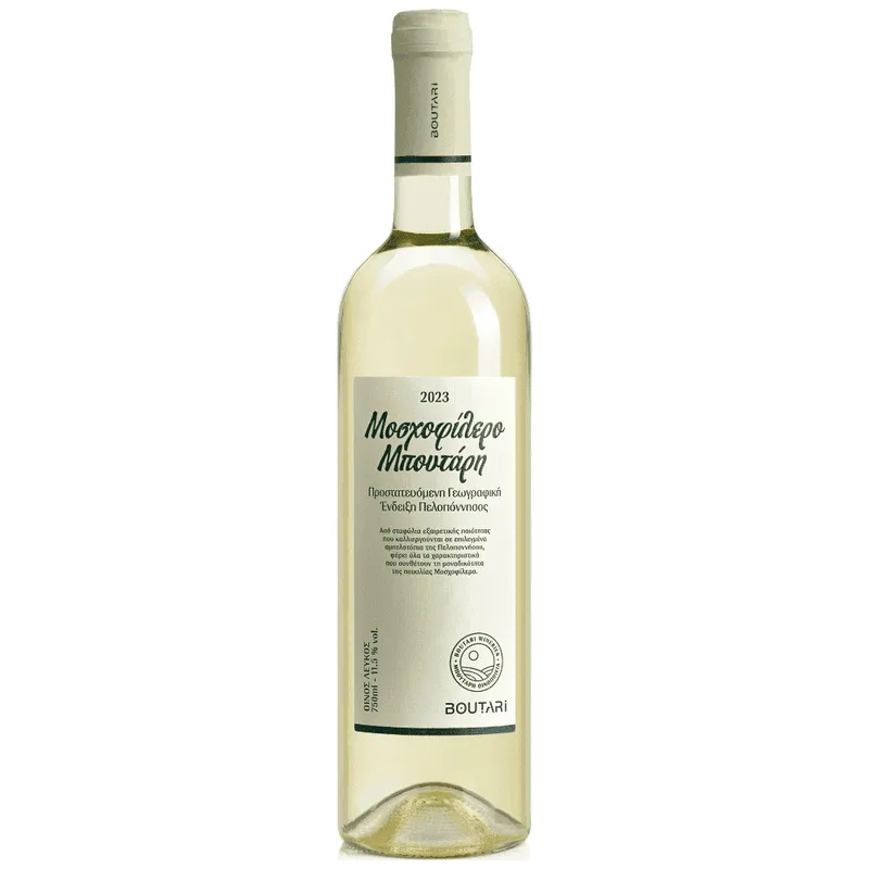 Μοσχοφίλερο Μπουτάρη Λευκός Οίνος 750ml
