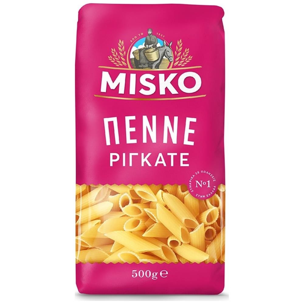 Misko Ζυμαρικά Πέννε Ριγκάτε 500gr