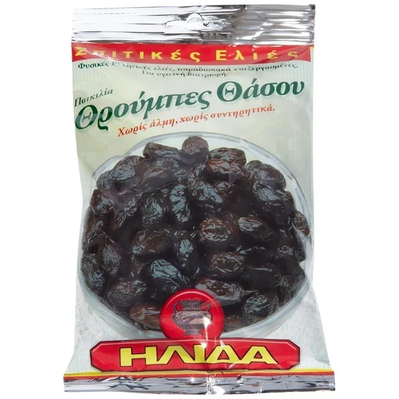 Ήλιδα Ελιές Θρούμπες Θάσου Φάκελος 200gr