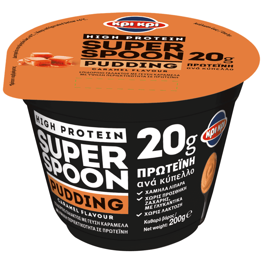 Κρι Κρι Super Spoon Pudding Καραμέλα 200gr