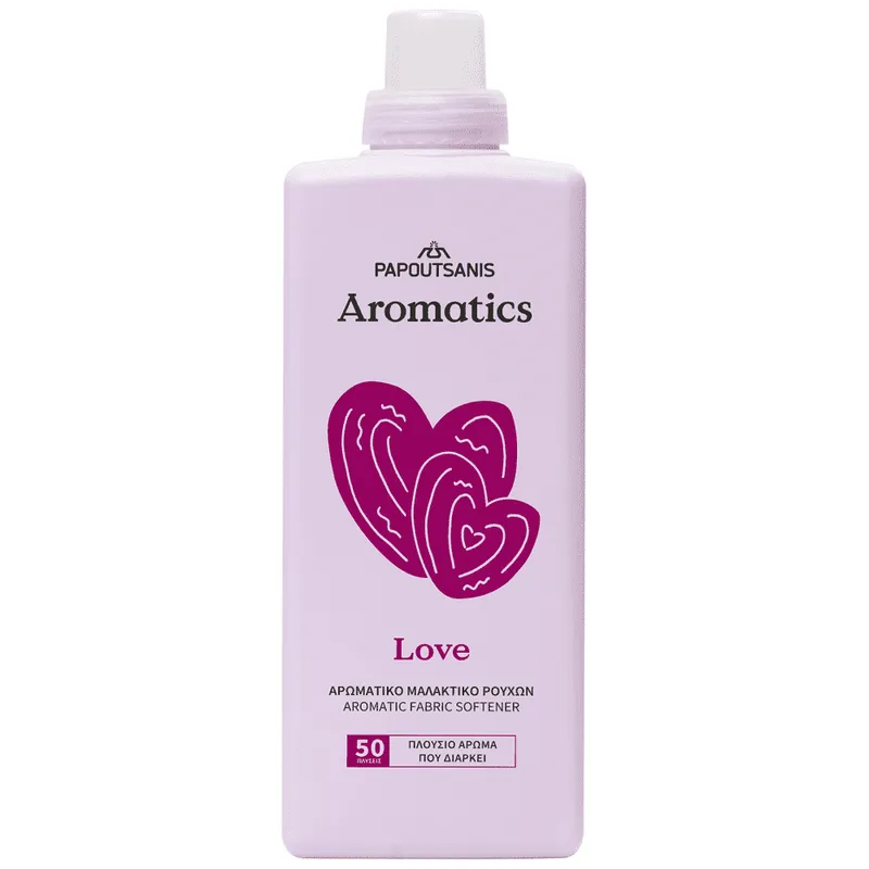 Aromatics Μαλακτικό Ρούχων Συμπυκνωμένο Love 50μεζ 1000ml