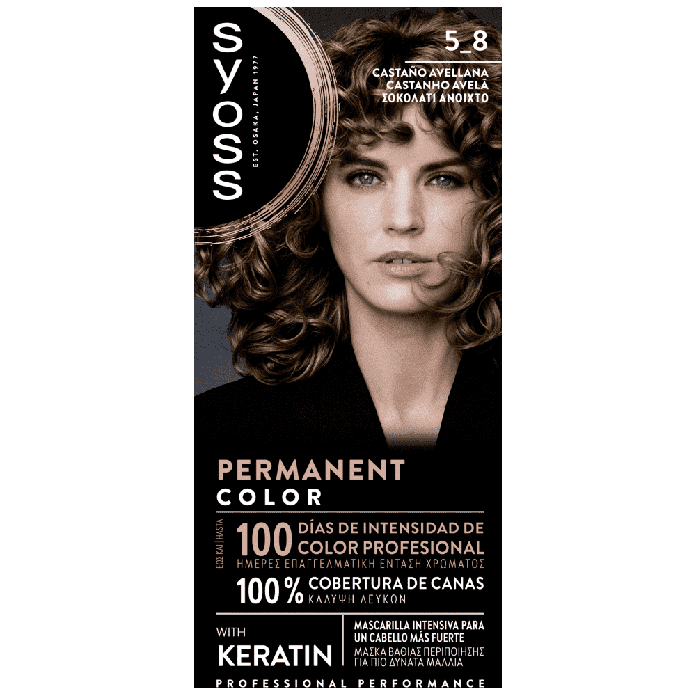 Syoss Color Σοκολατί Βαφή Μαλλιών Ν5-8 50ml