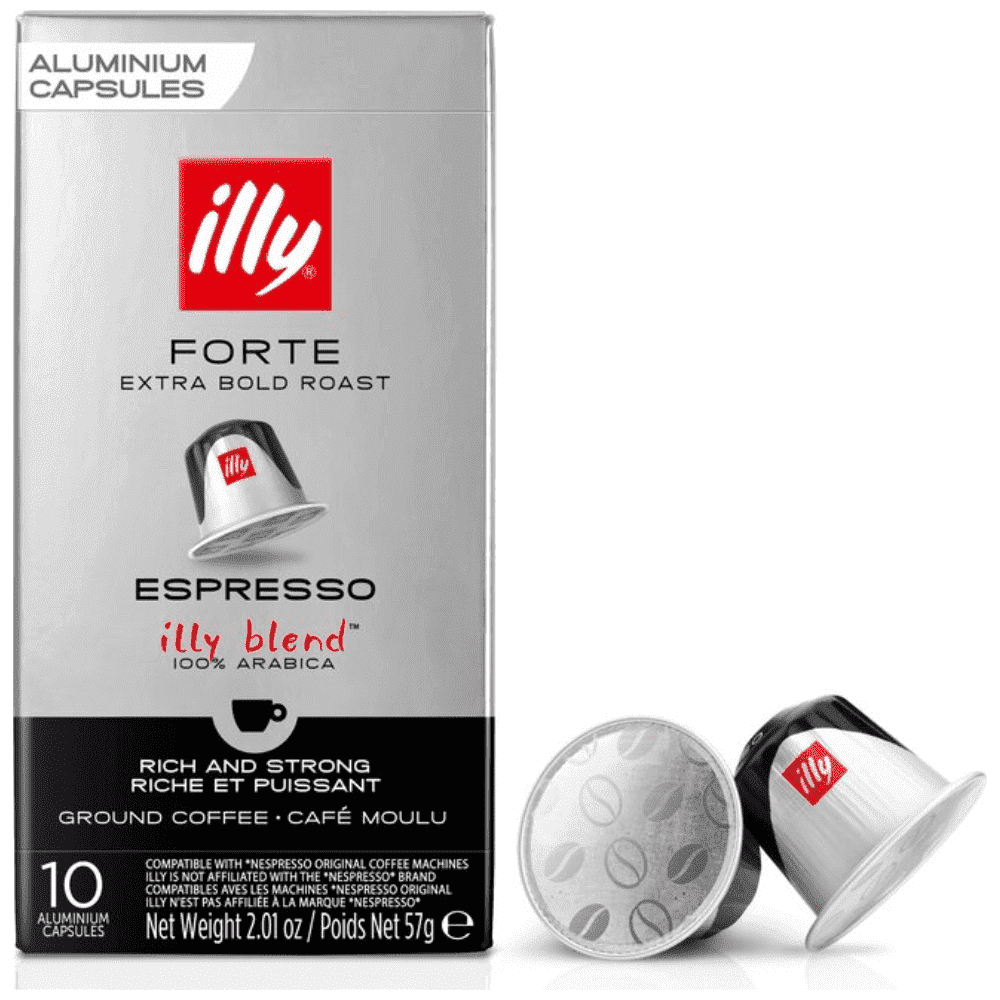 Illy Espresso Forte Κάψουλες Συμβ. Με Μηχ. Nespresso* 10τμχ