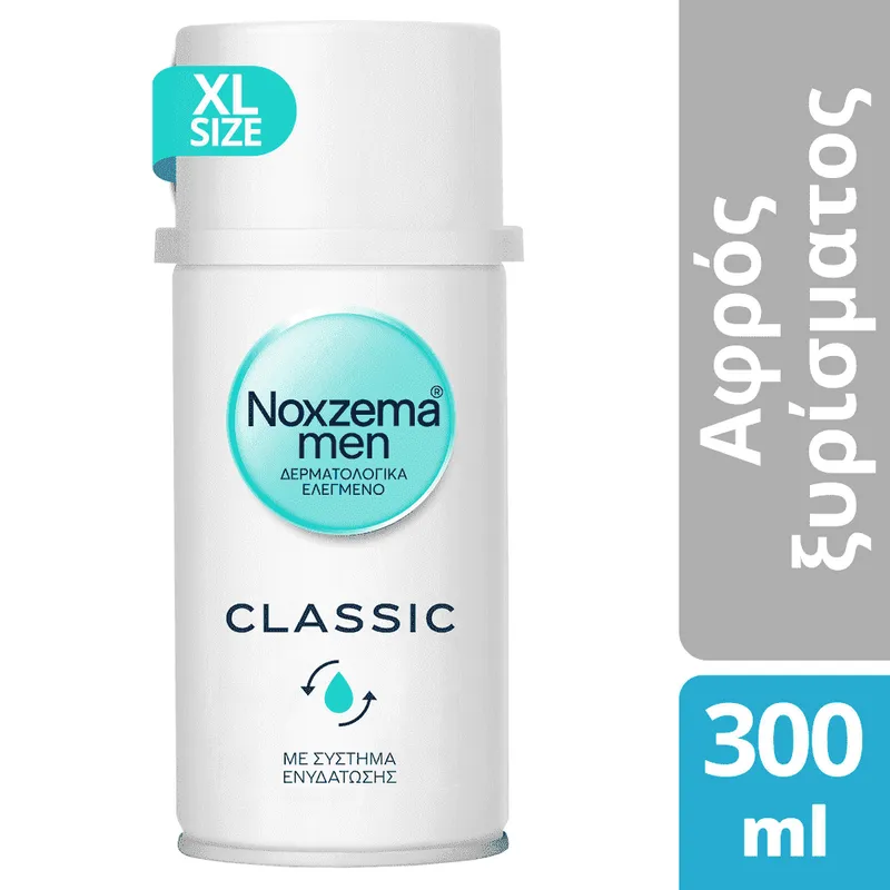 Noxzema Men αφρός ξυρίσματος Classic 300ml