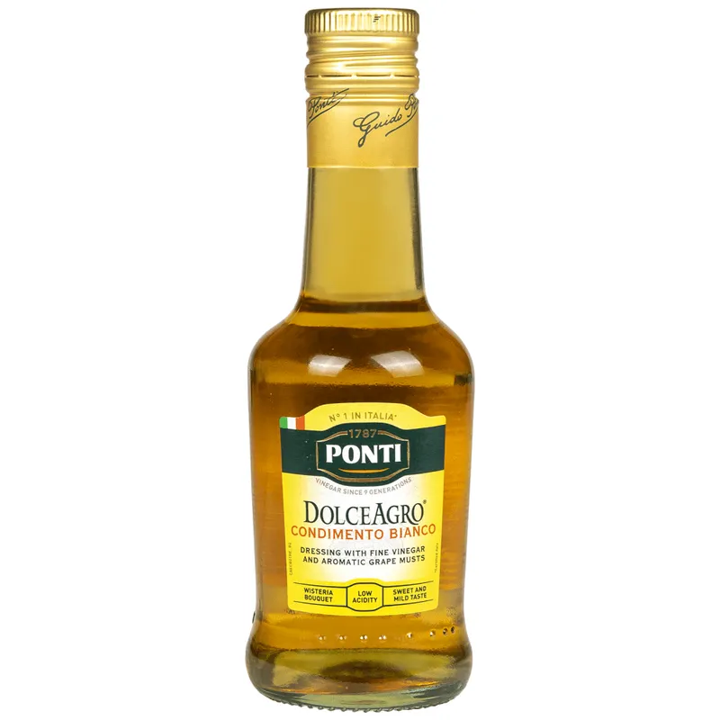 Ponti Dolce Agro Αρωματικό Λευκό Ξίδι 250ml