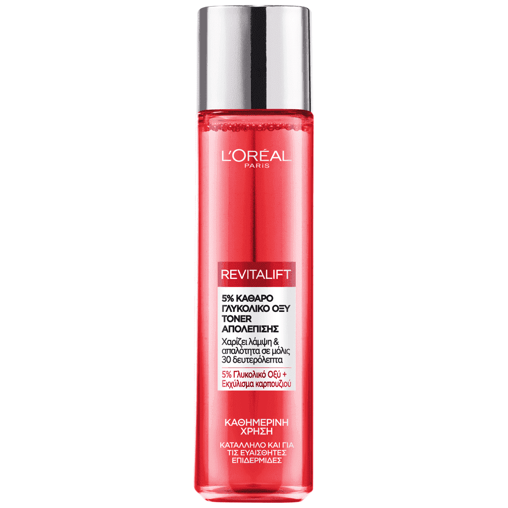 L'OREAL Revitalift Glycolic Acid Απολεπιστικό Τόνερ 180ml