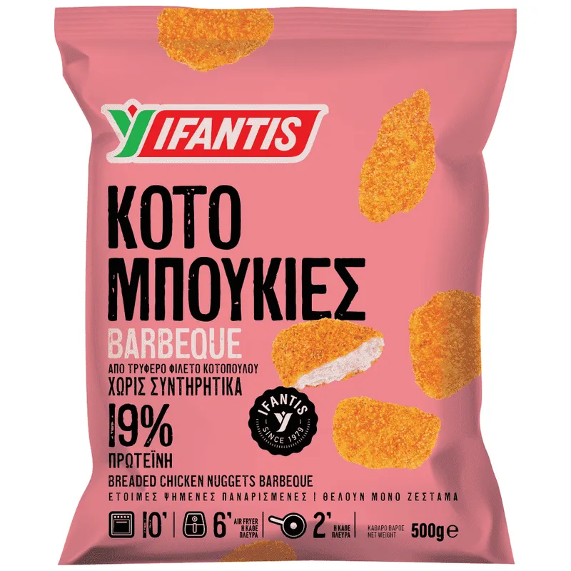 Ifantis Κοτομπουκιές BBQ Κατεψυγμένες 500gr